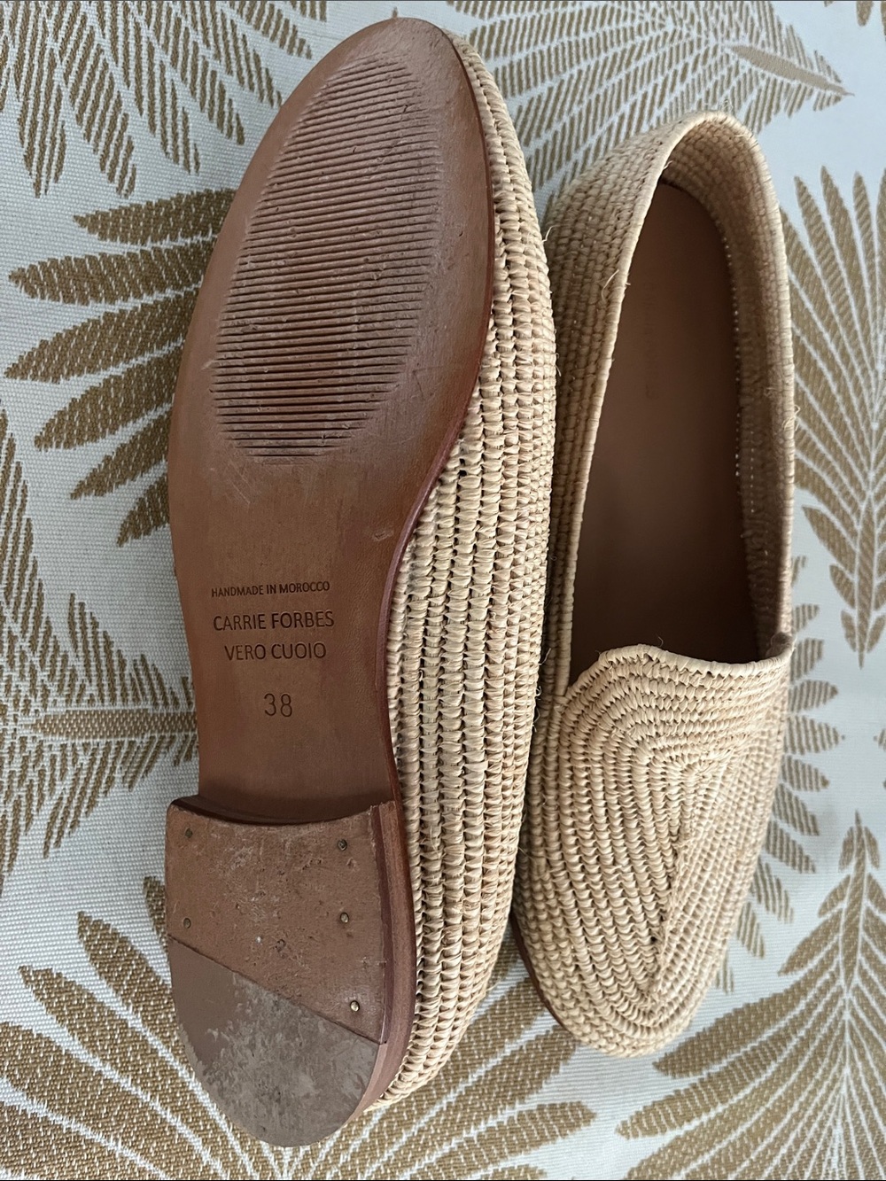 Carrie Forbes Raffia Loafer - Beautiful! - Picture 7 of 7